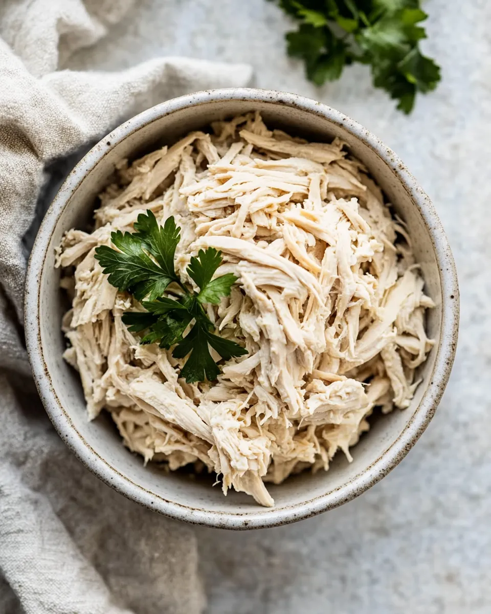 Savory How to Make Shredded Chicken shot