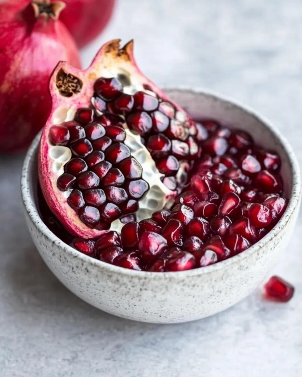 Quick How to Seed and Juice a Pomegranate recipe photo