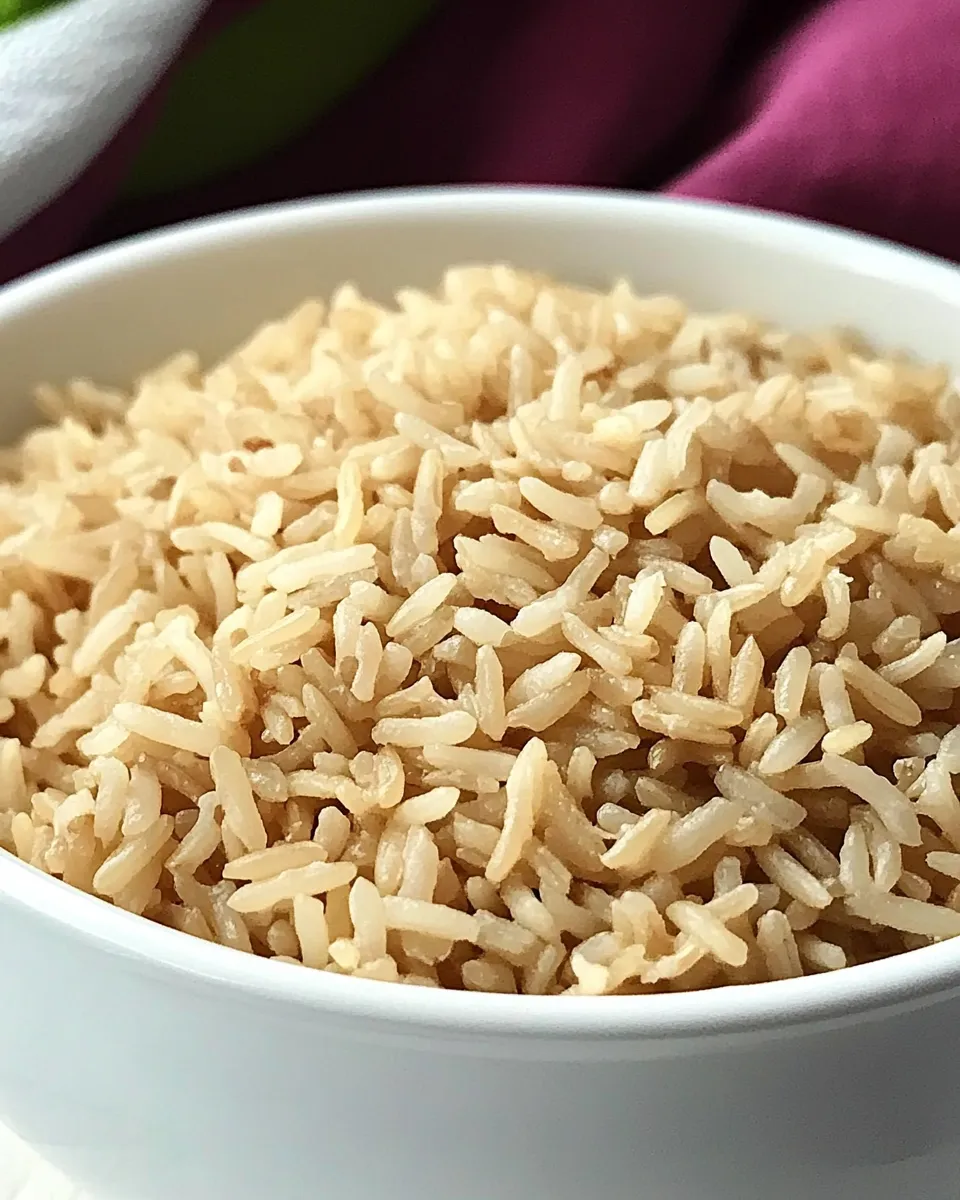 Perfect How to make Brown Rice shot