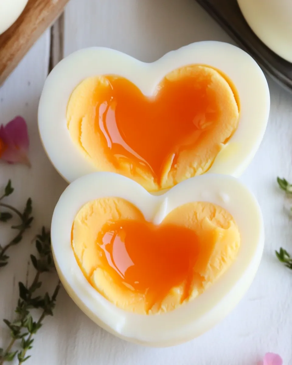 Classic How to make Heart Shaped Eggs recipe photo