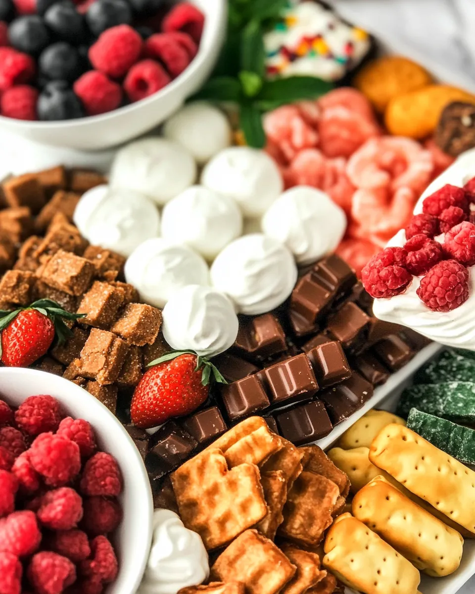 Tasty How to make a Dessert Board (Dessert Charcuterie) shot