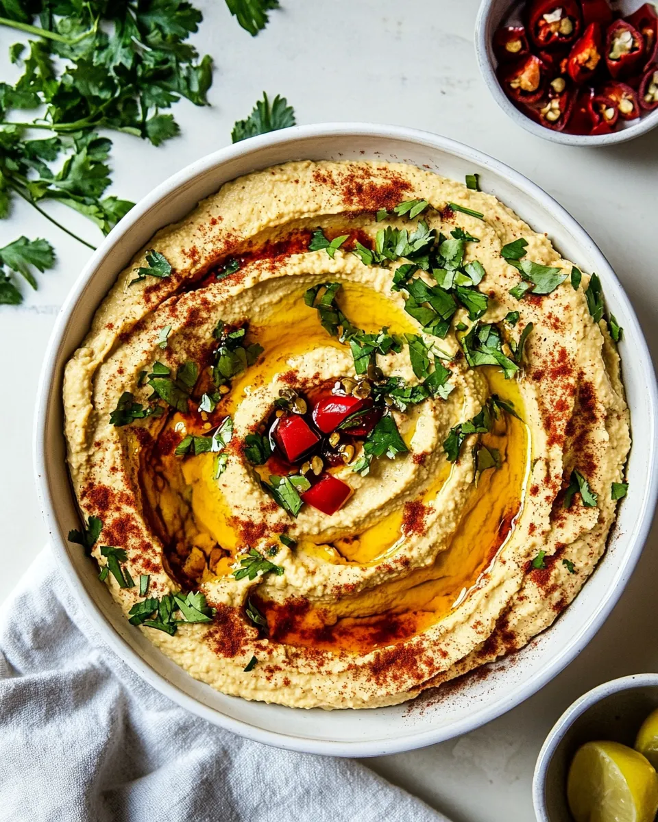 Homemade Hummus without Tahini photo