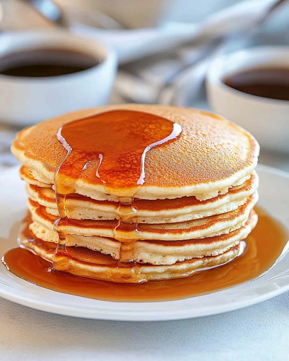 Delicious IHOP Country Griddle Cakes shot