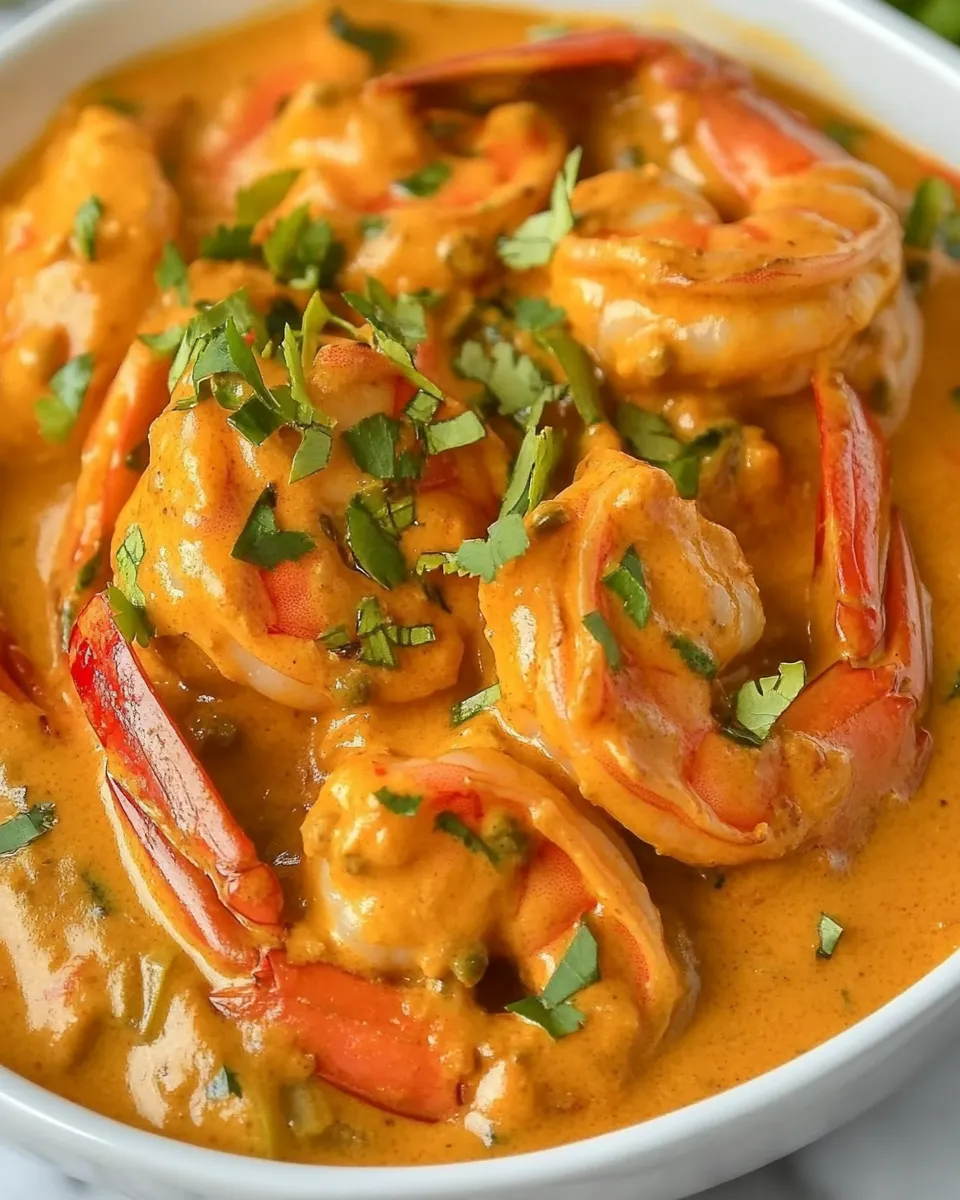 Homemade Indian Shrimp Curry photo