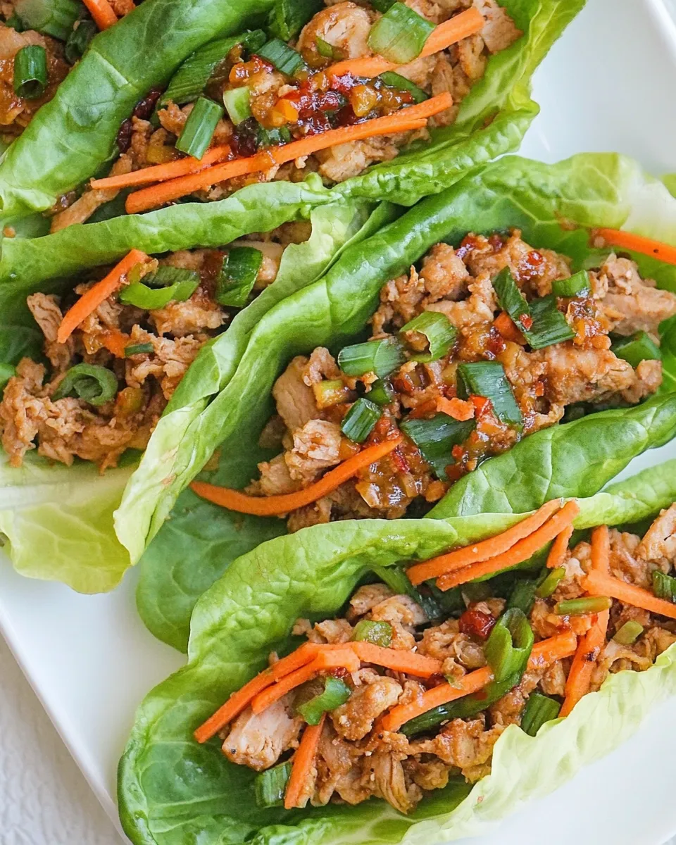 Easy Instant Pot Asian Turkey Lettuce Wraps (Keto, Paleo) shot