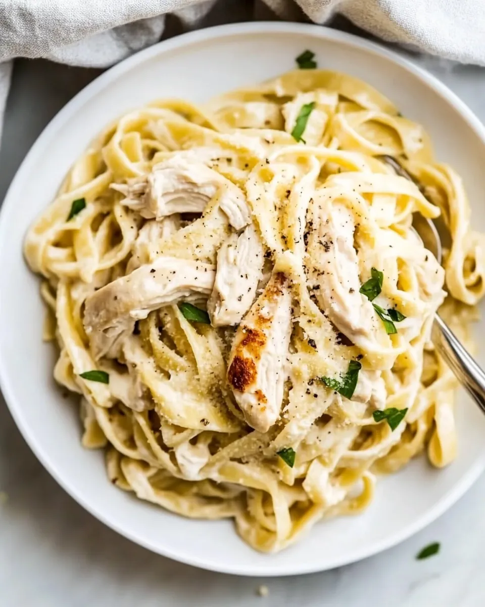 Easy Instant Pot Chicken Alfredo photo