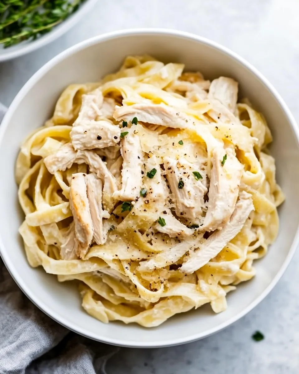 Delicious Instant Pot Chicken Alfredo image