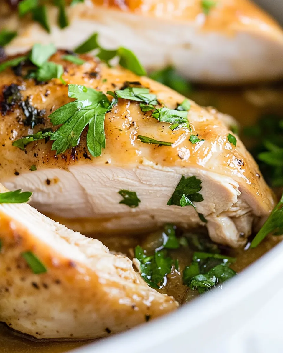 Quick Instant Pot Chicken Recipe shot