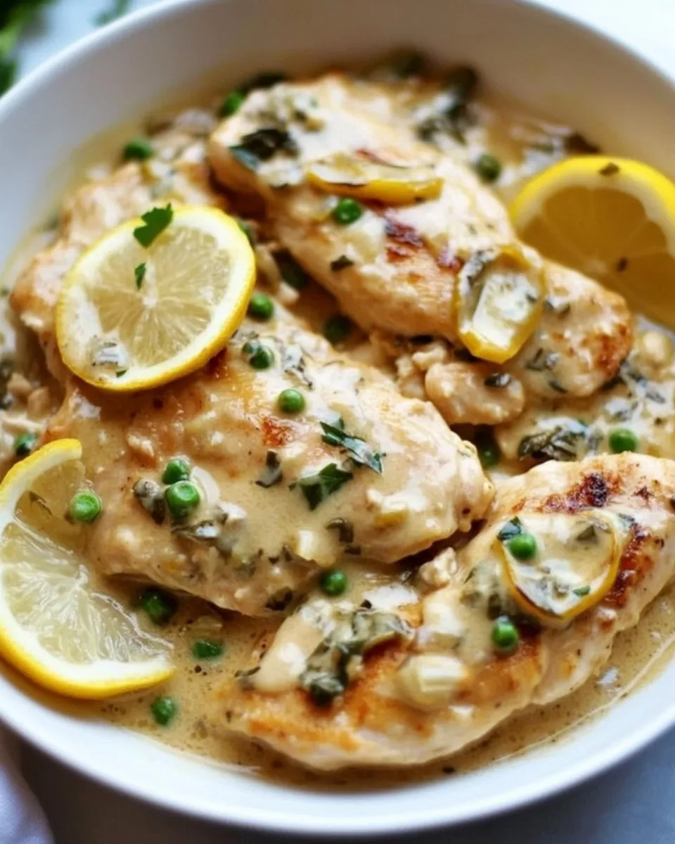 Easy Instant Pot Creamy Chicken Piccata photo