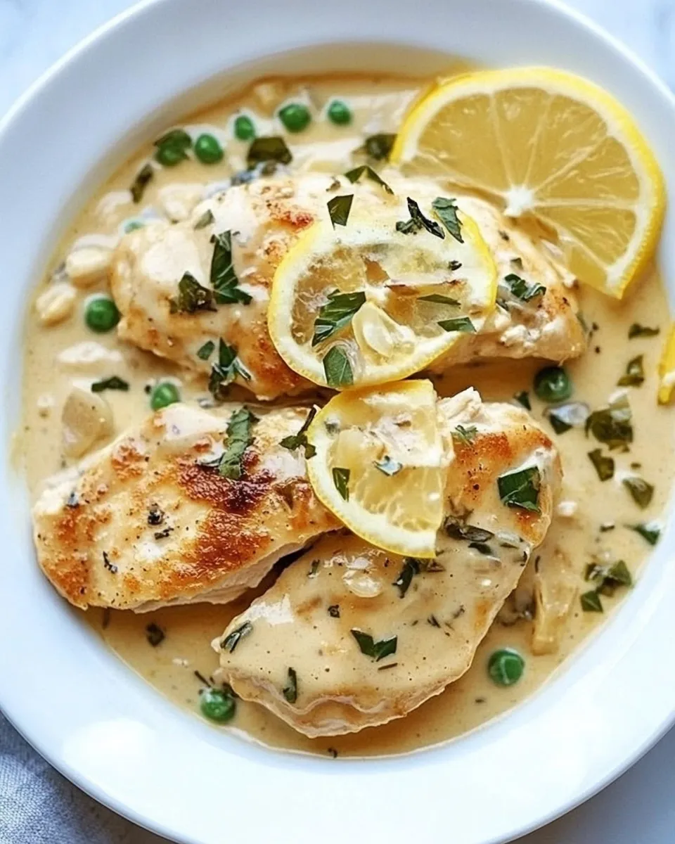 Quick Instant Pot Creamy Chicken Piccata recipe photo