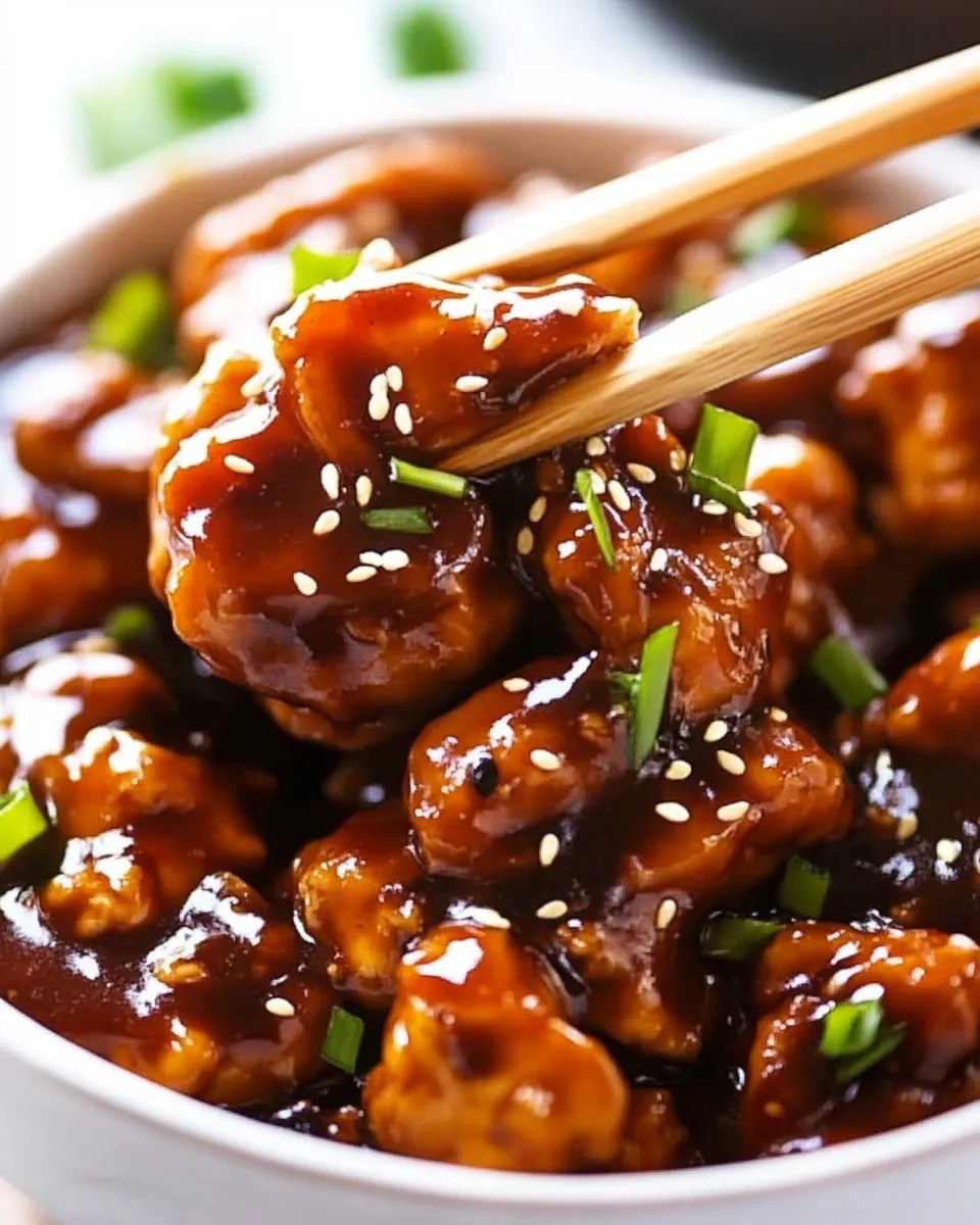 Homemade Instant Pot General Tso Chicken photo