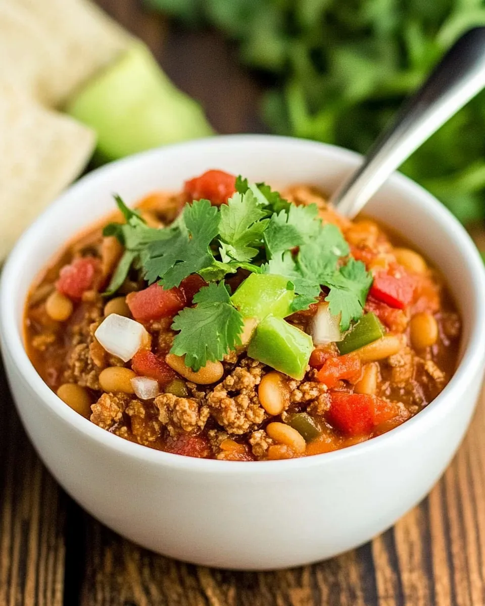 Easy Instant Pot Pinto Beans with Ground Beef photo