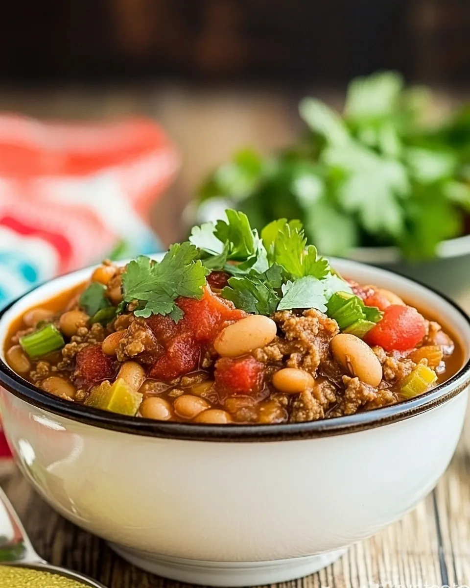 Tasty Instant Pot Pinto Beans with Ground Beef shot
