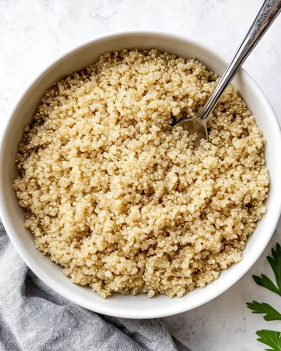 Quick Instant Pot Quinoa shot