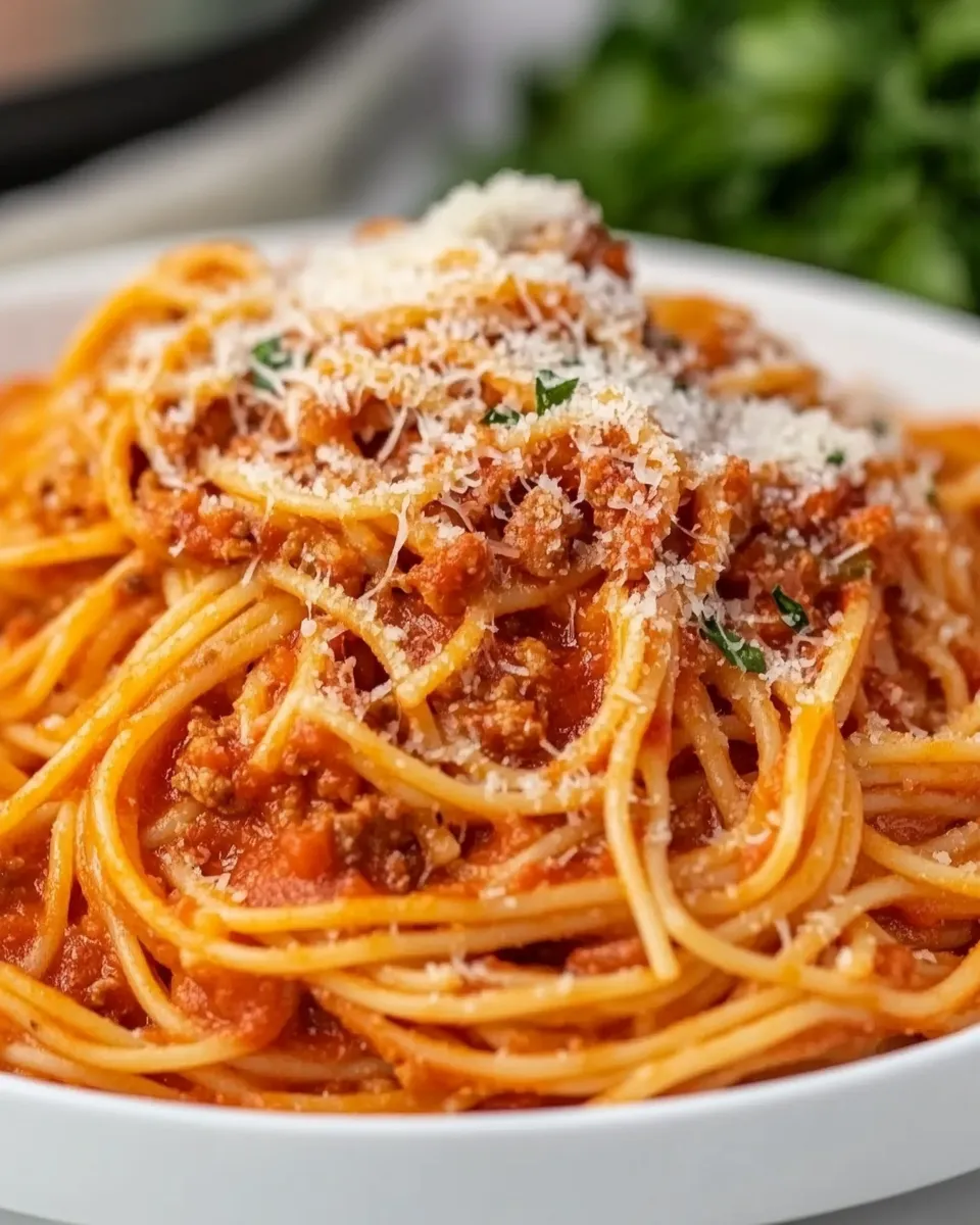 Easy Instant Pot Spaghetti photo