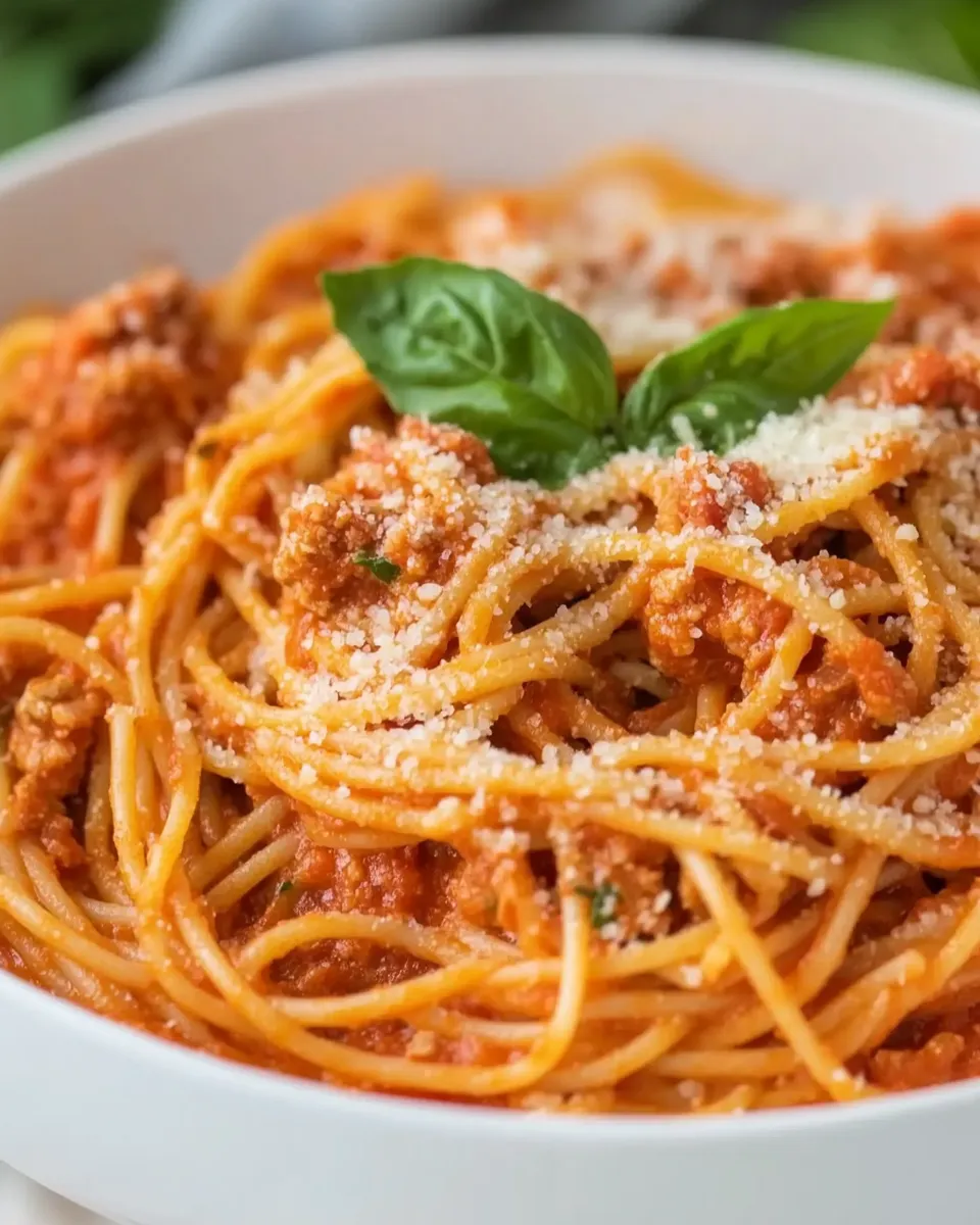 Classic Instant Pot Spaghetti recipe photo