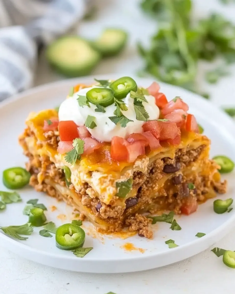 Easy Instant Pot Taco Lasagna photo