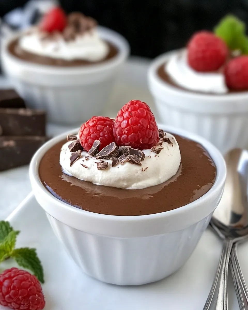 Classic Italian Chocolate Pudding image