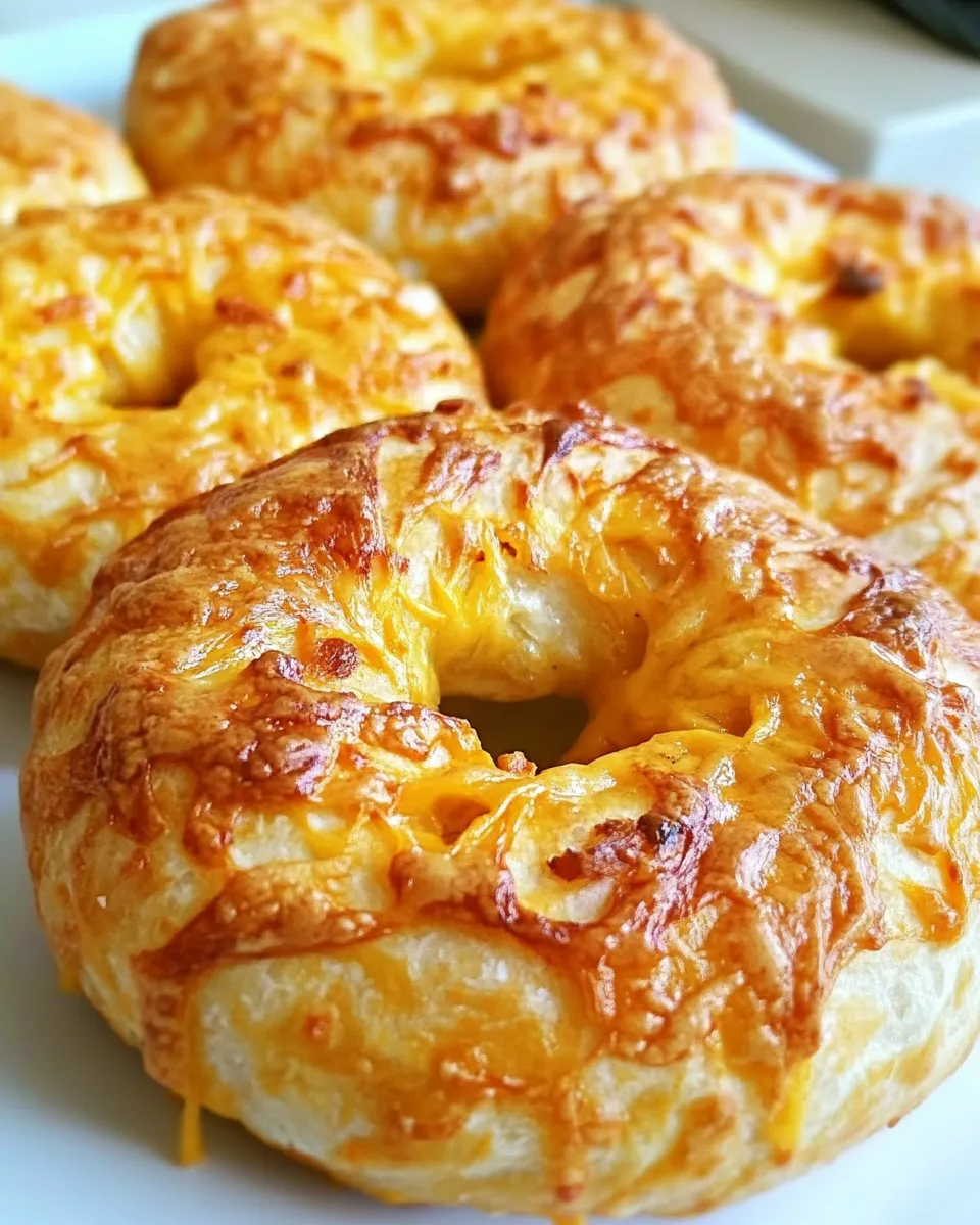 Easy Jalapeno Cheddar Bagels recipe photo