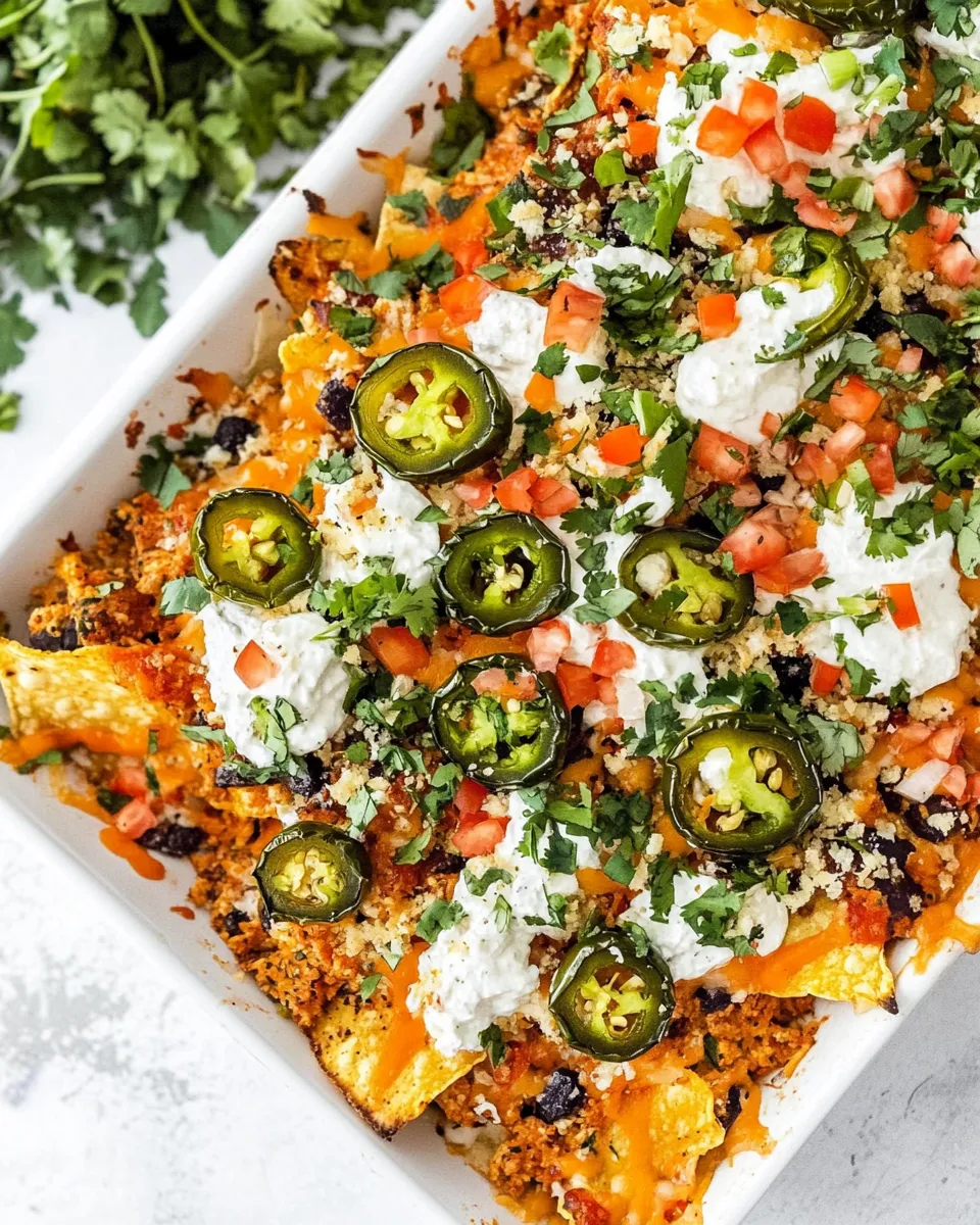 Homemade Jalapeno Popper Nachos photo