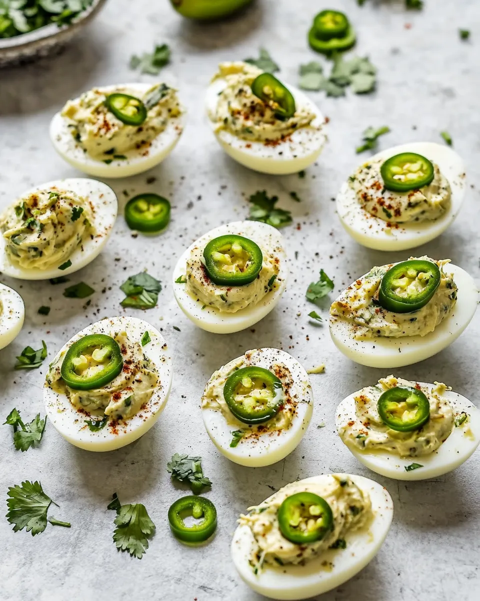 Classic Jalapeo Deviled Eggs image