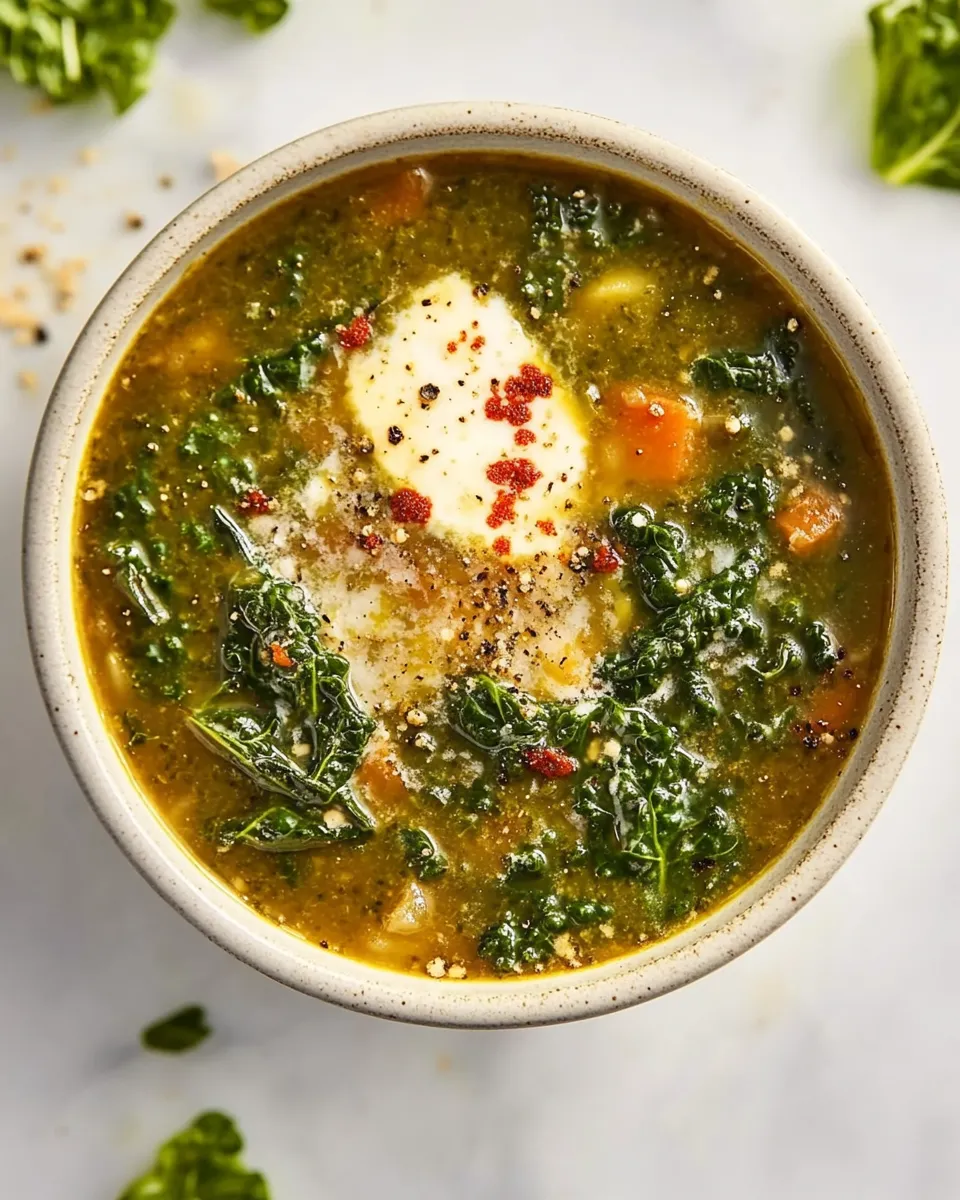 Easy Kale Soup recipe photo