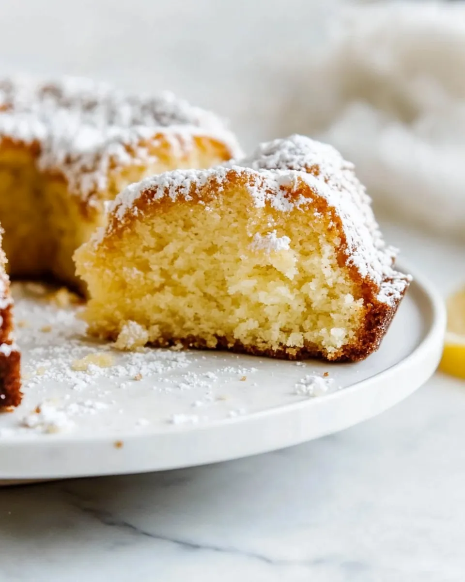 Homemade Kentucky Butter Cake photo