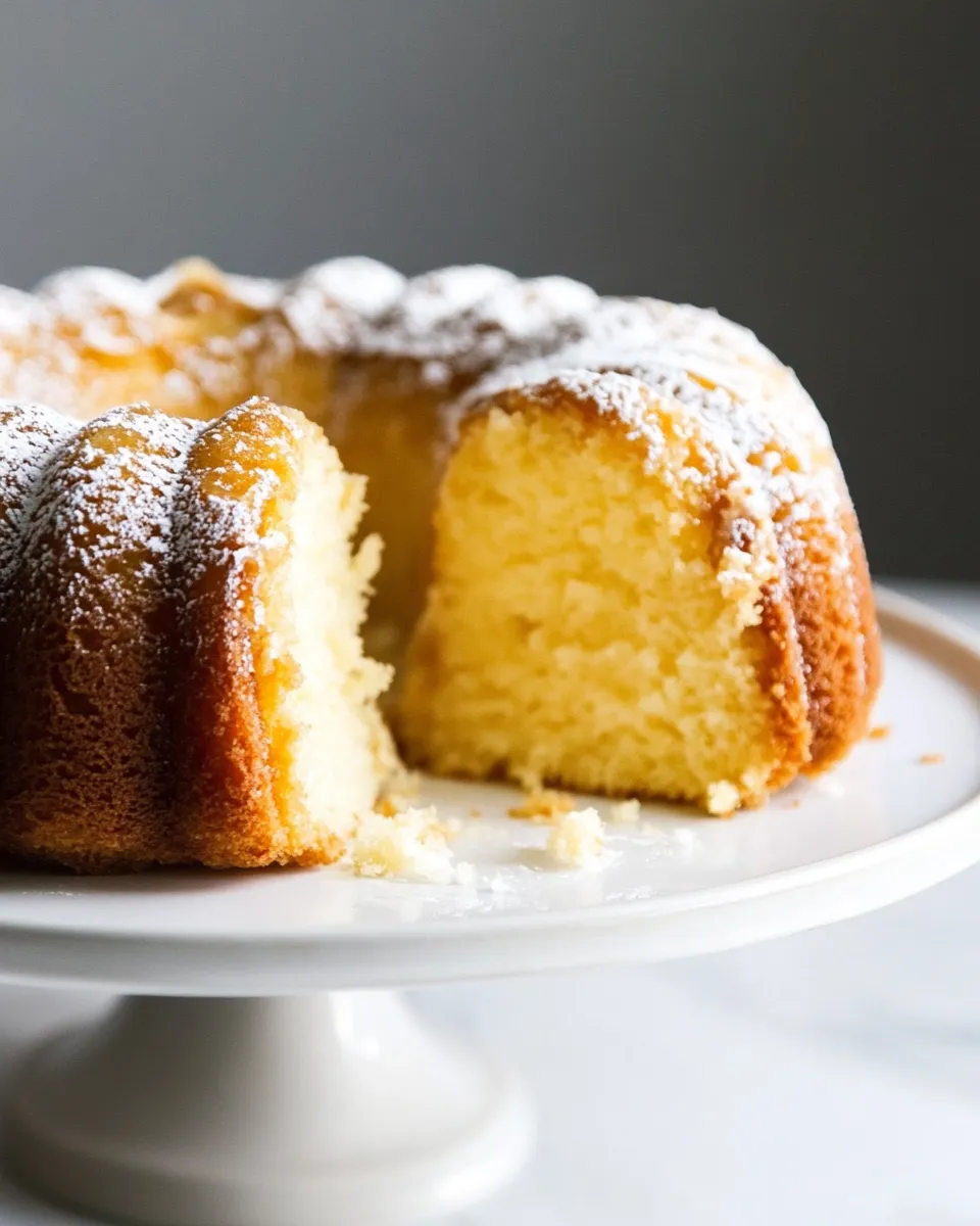 Easy Kentucky Butter Cake recipe photo