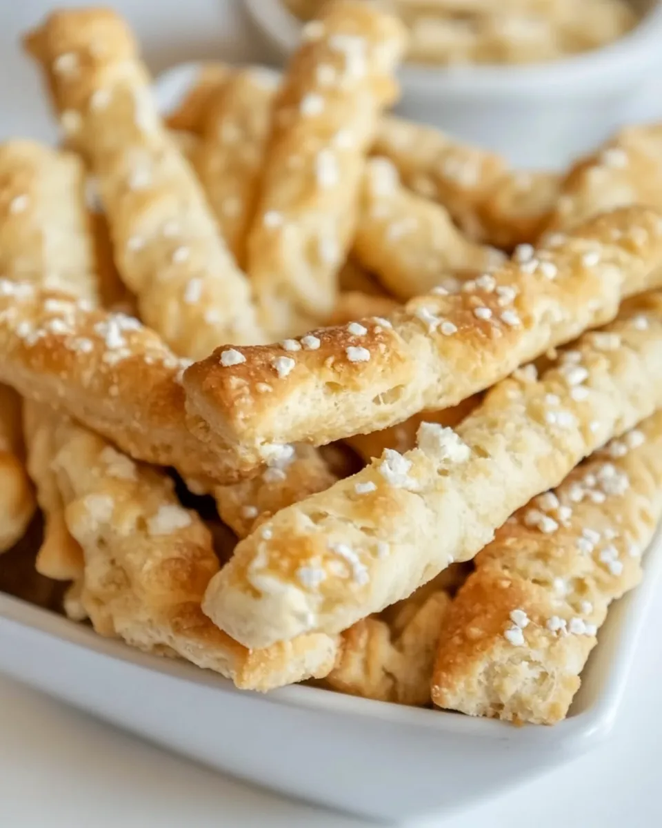 Delicious Keto Cheese Straws shot