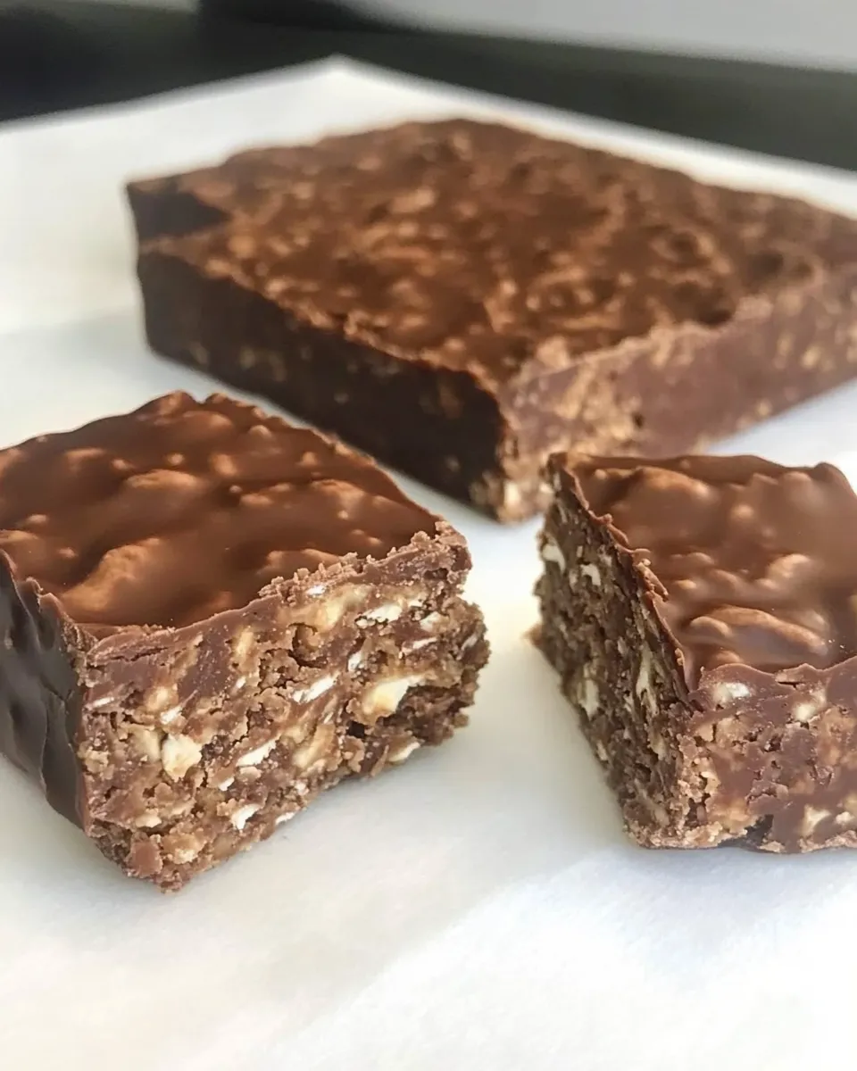 Easy Keto Chocolate (Crunch bars!) recipe photo