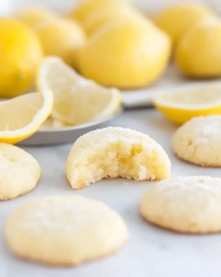 Homemade Keto Lemon Cookies photo