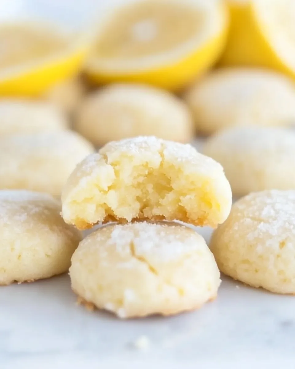 Easy Keto Lemon Cookies recipe photo