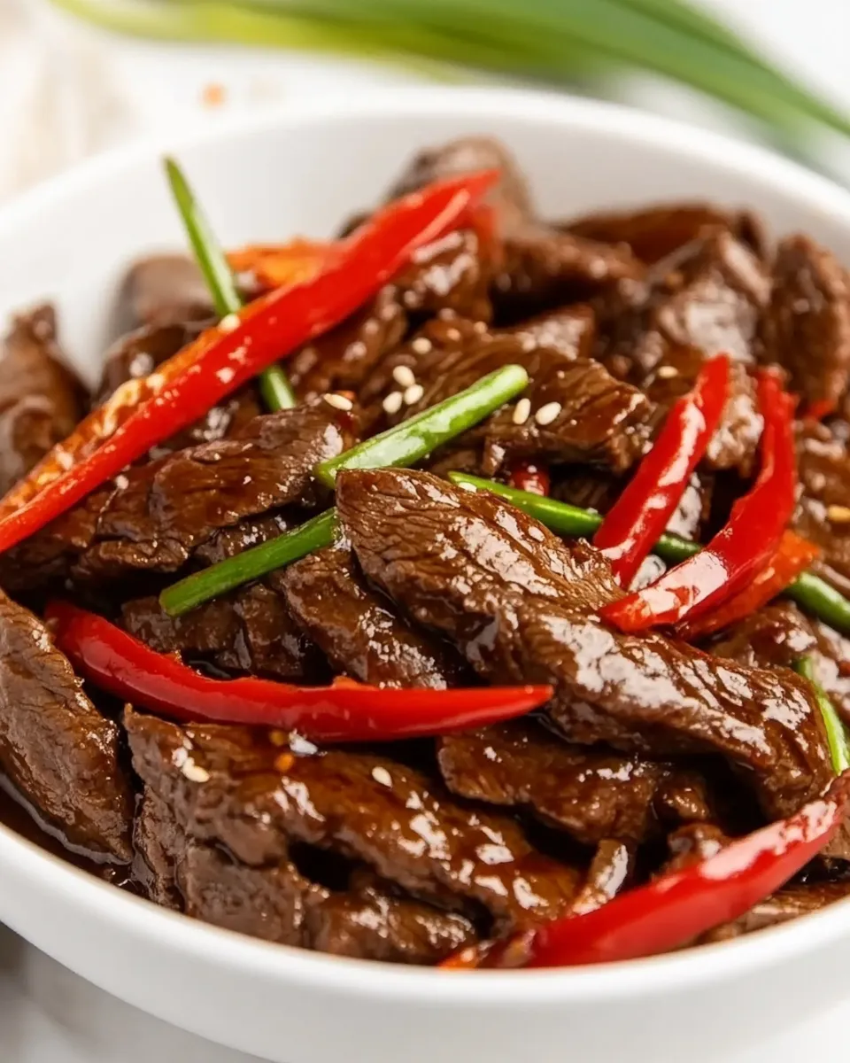 Homemade Keto Mongolian Beef photo