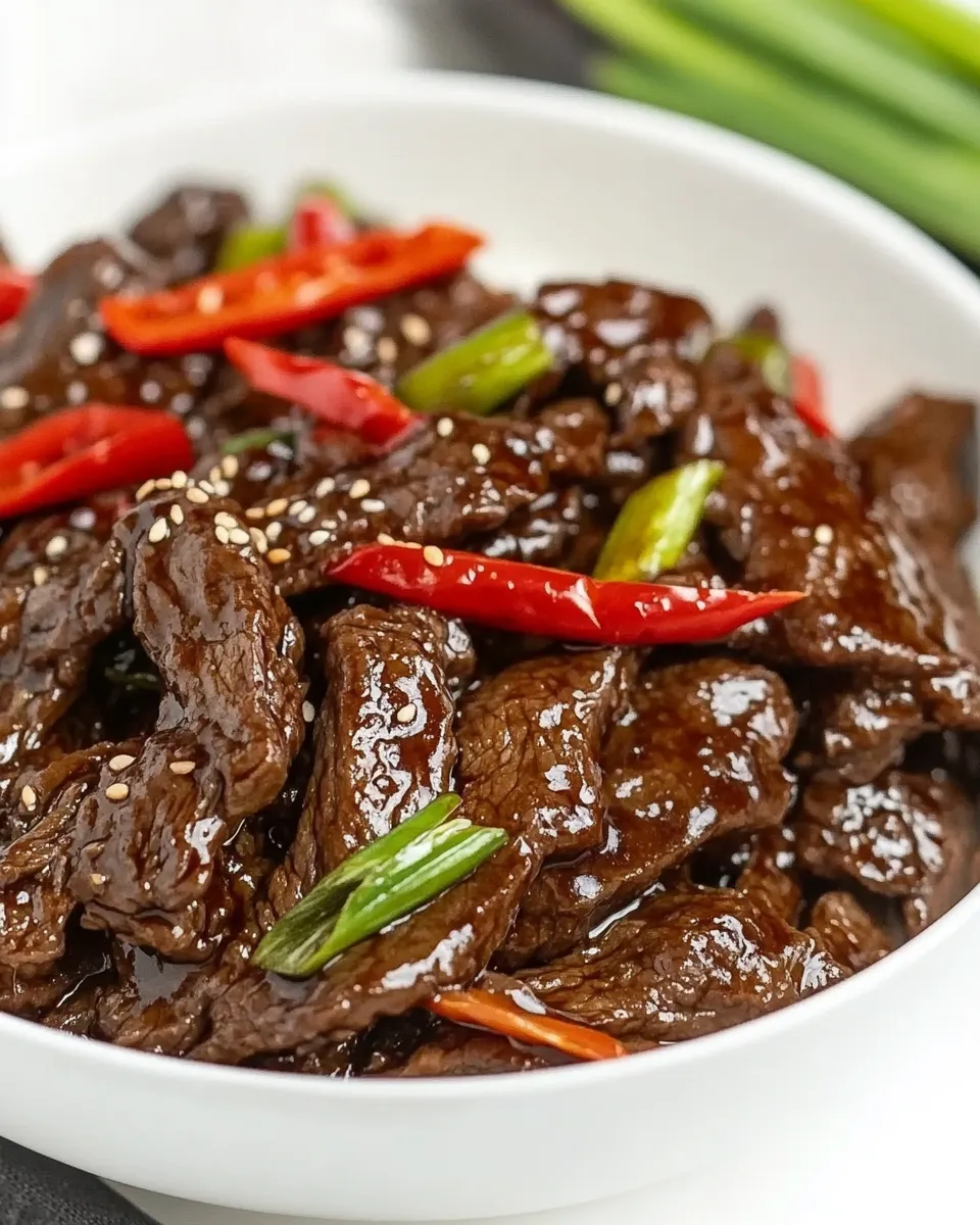Classic Keto Mongolian Beef image