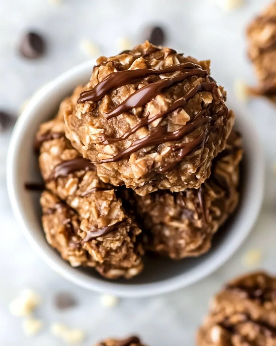 Delicious Keto No-Bake Cookies shot
