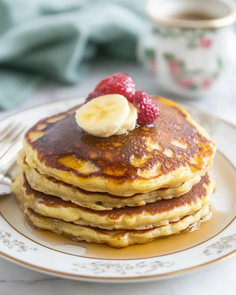 Best Keto Pancakes (Moist, Fluffy, Made with Coconut Flour) shot