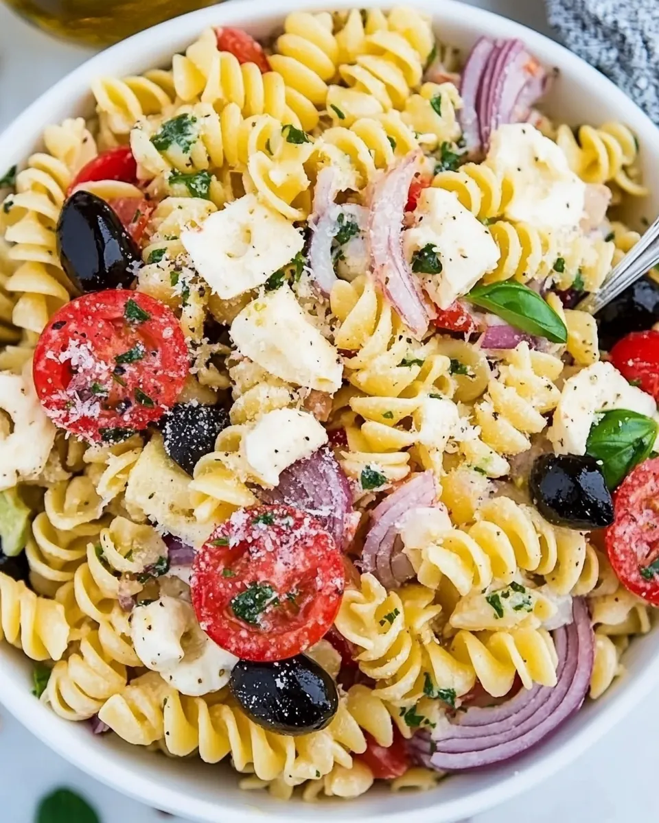 Homemade Keto Pasta Salad photo