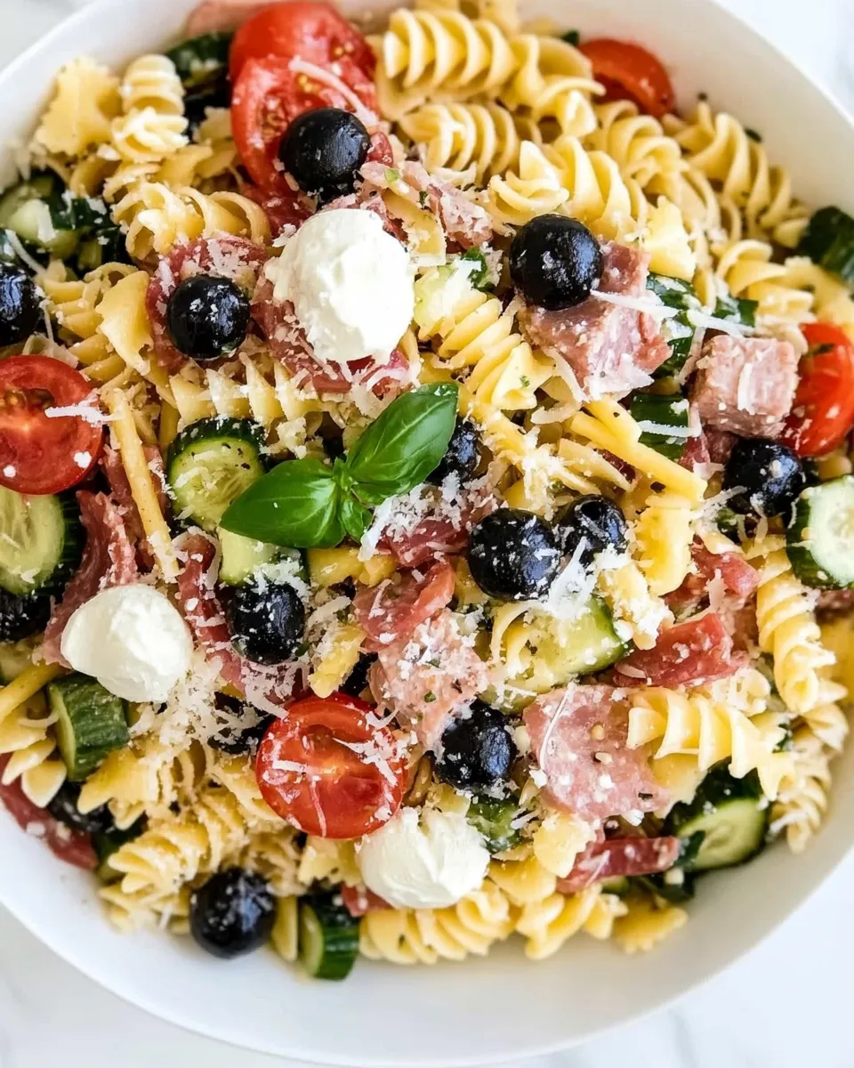 Delicious Keto Pasta Salad image