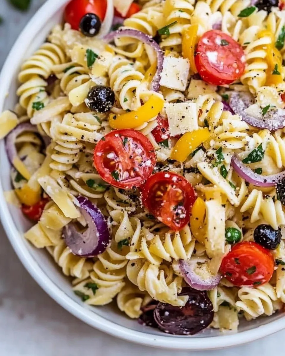 Fresh Keto Pasta Salad dish photo