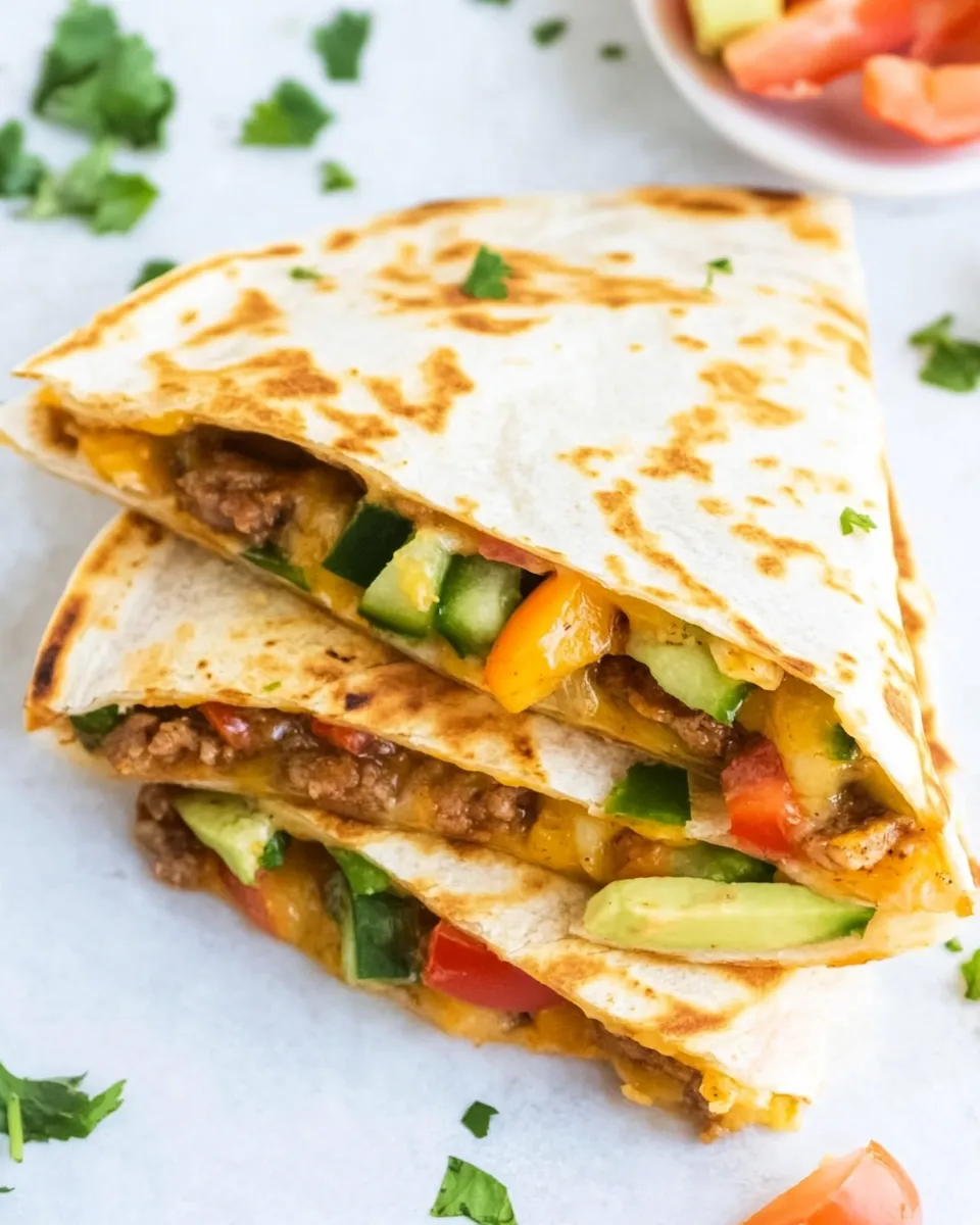 Delicious Keto Quesadillas shot