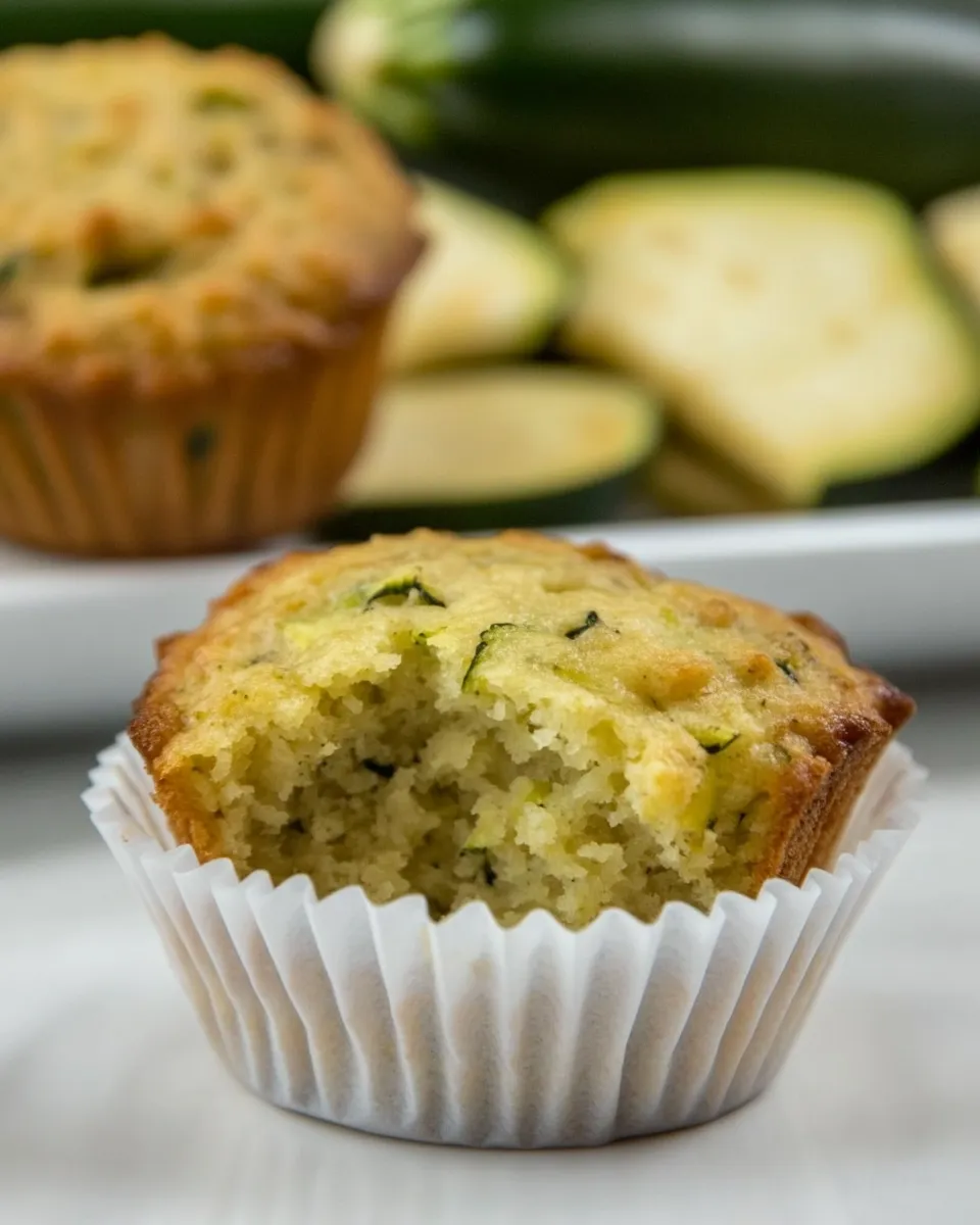 Classic Keto Zucchini Muffins image