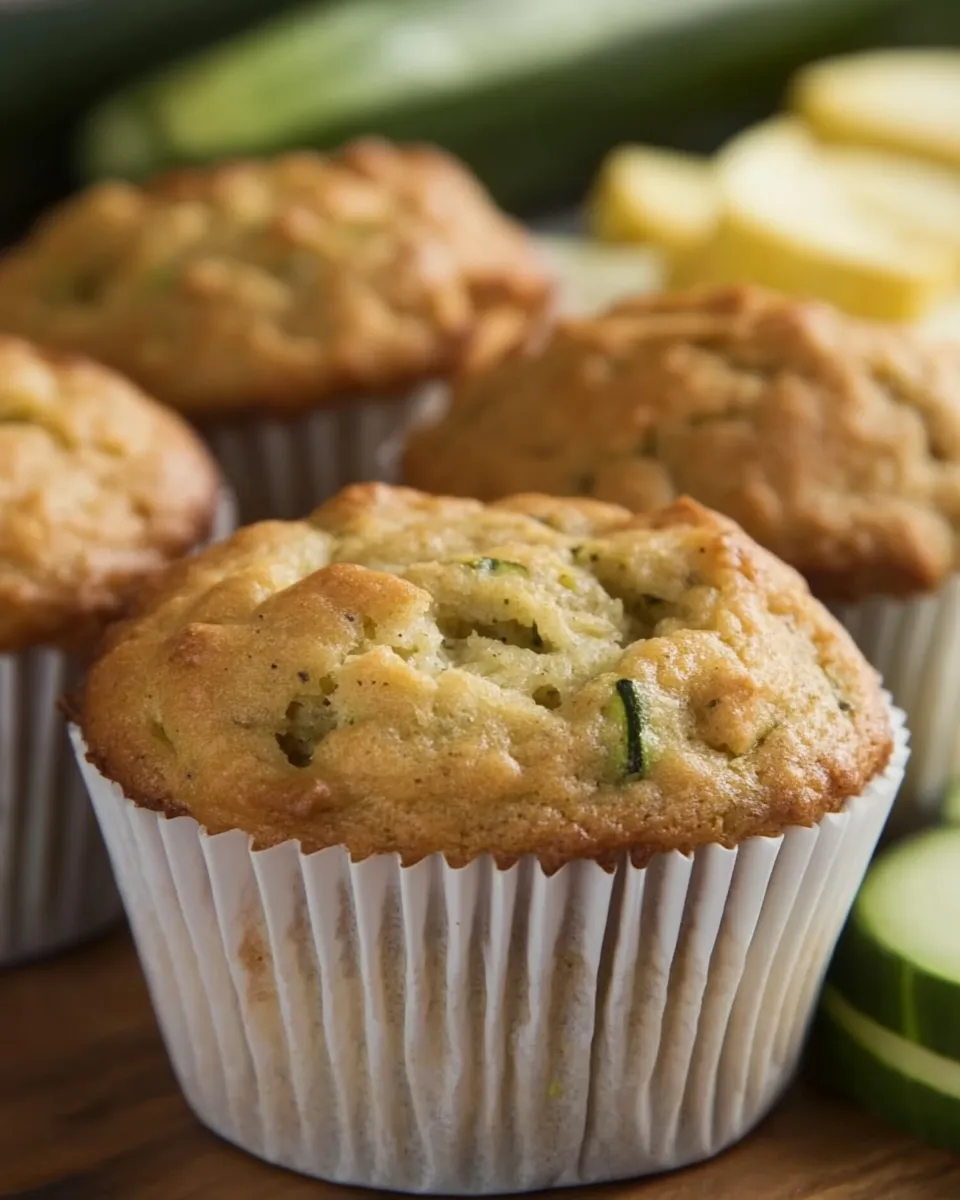 Delicious Keto Zucchini Muffins shot
