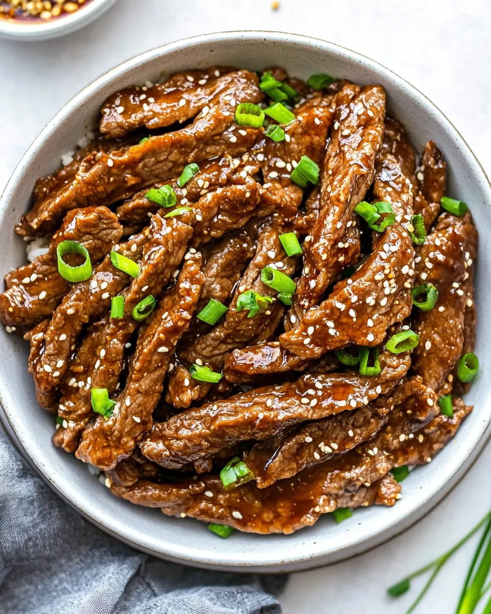 Classic Korean Beef Bulgogi dish photo