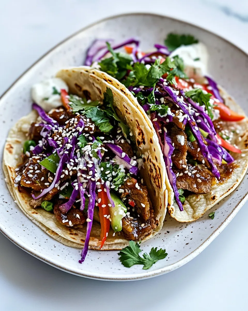 Homemade Korean Tacos photo