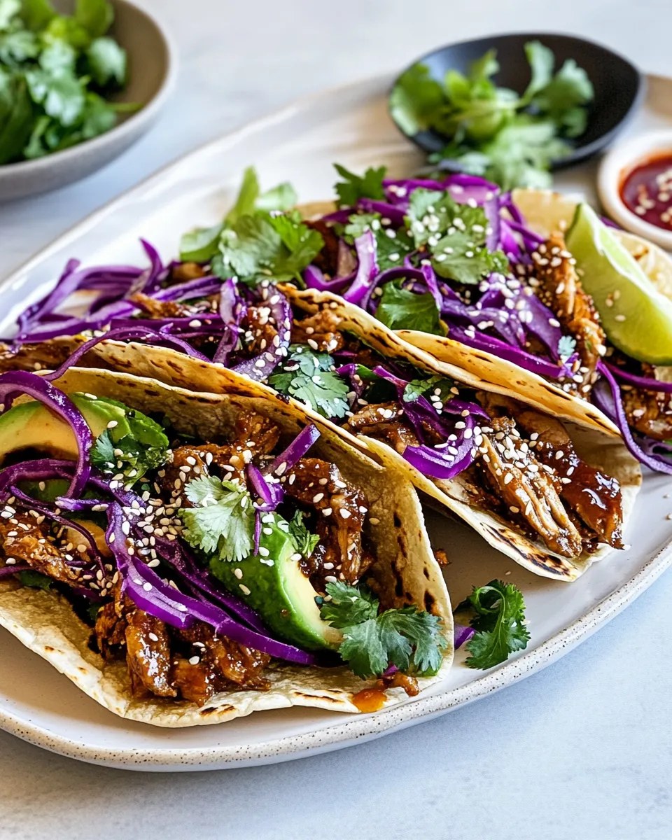 Easy Korean Tacos recipe photo