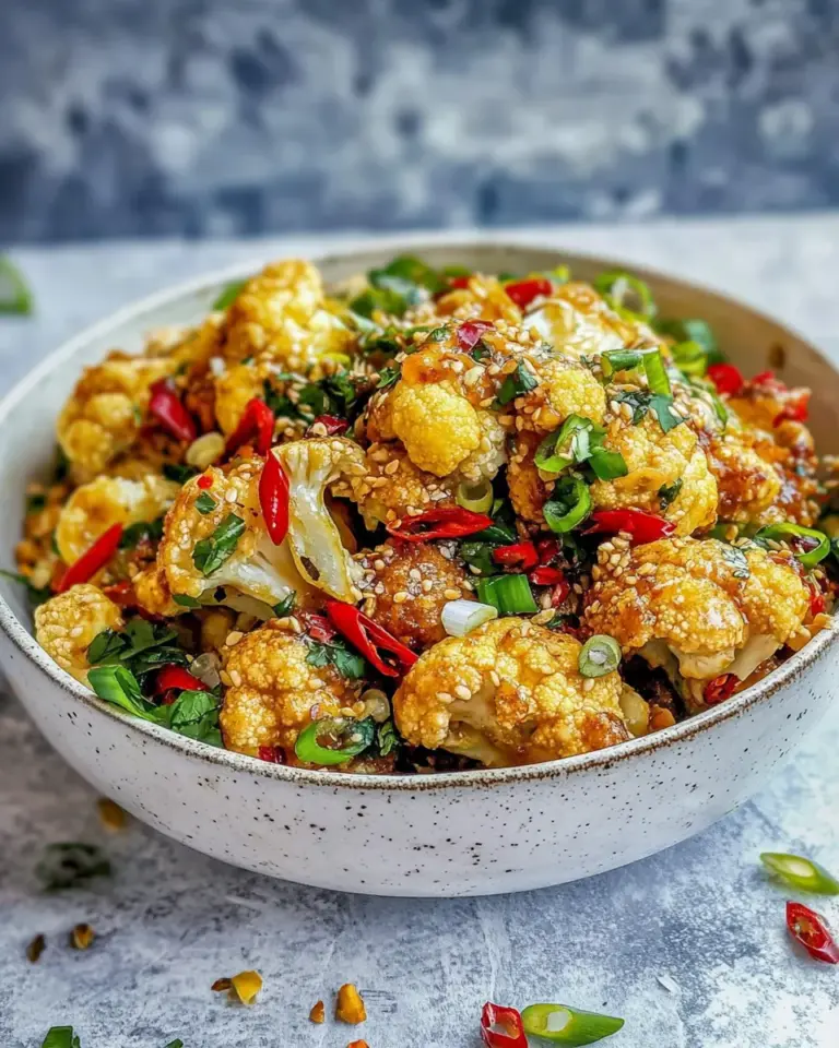 Homemade Kung Pao Cauliflower photo