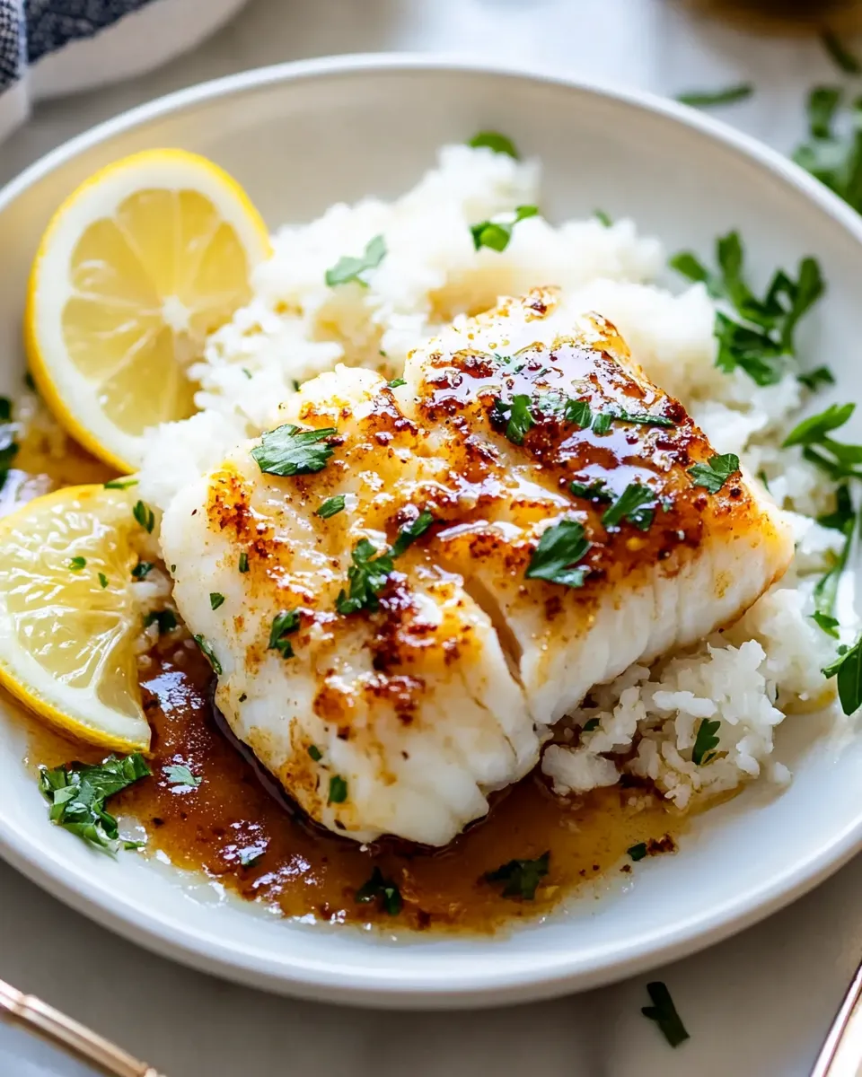 Best Lemon Butter Cod Recipe recipe photo