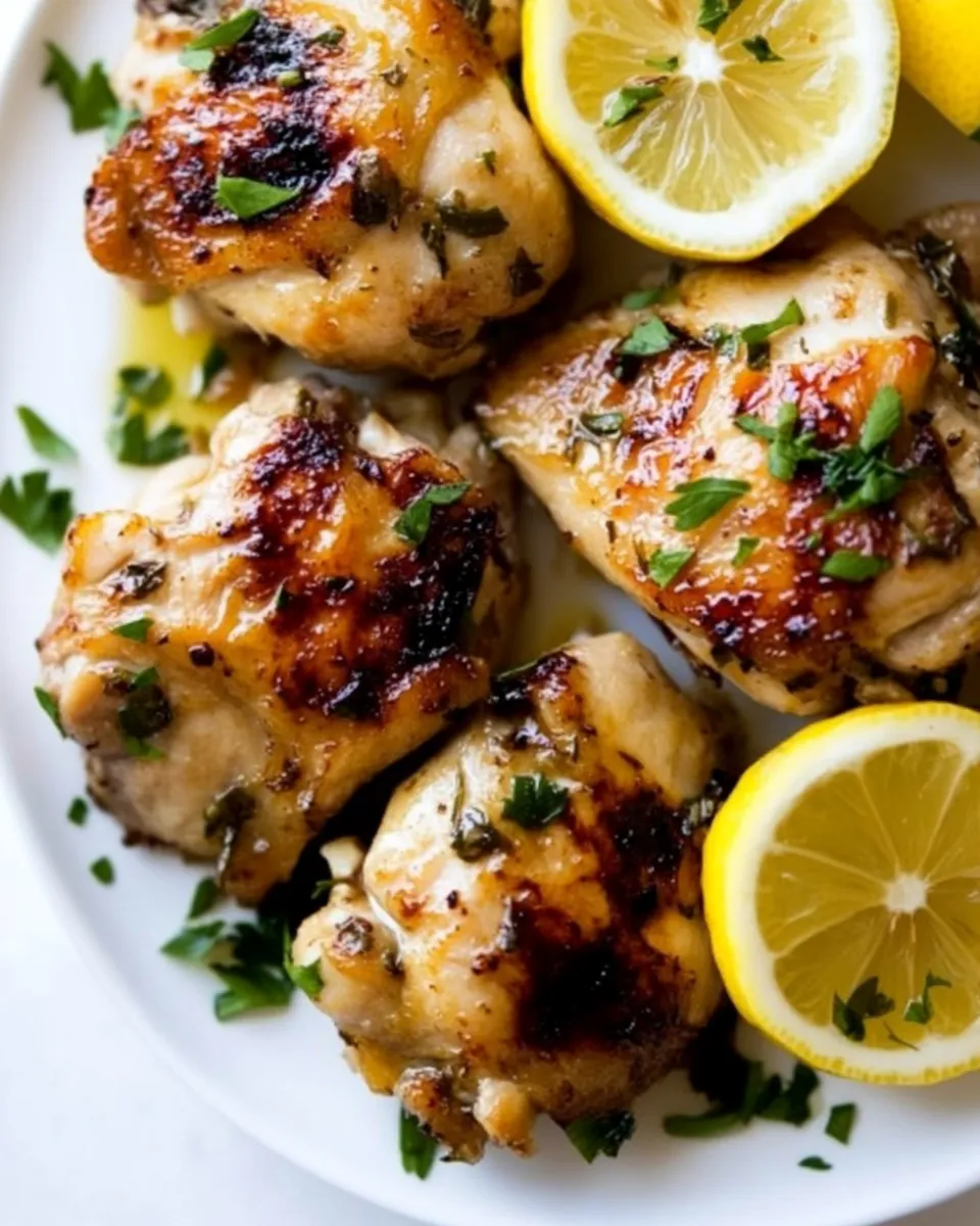 Classic Lemon Garlic Chicken image
