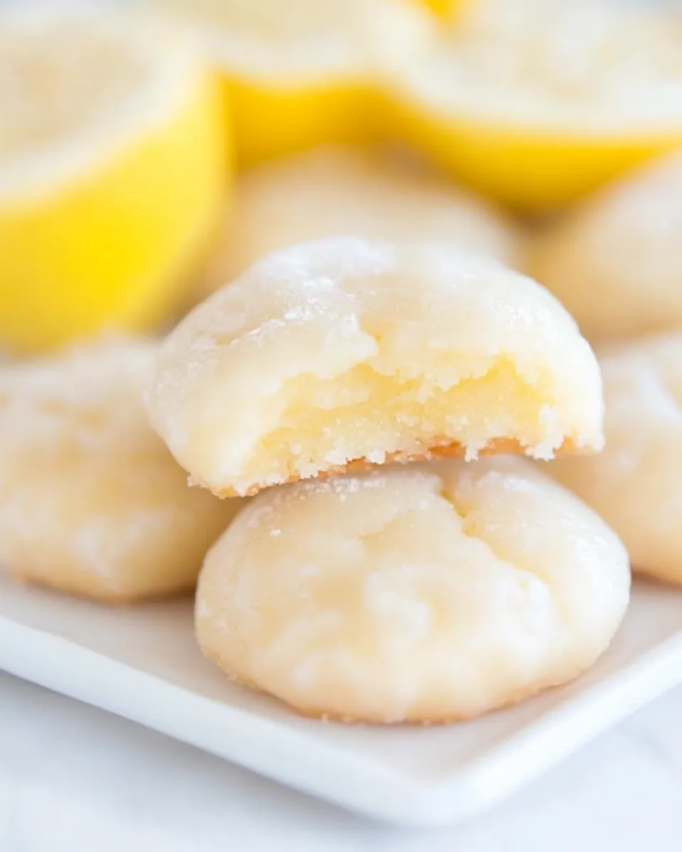 Classic Lemon Meltaway Cookies image
