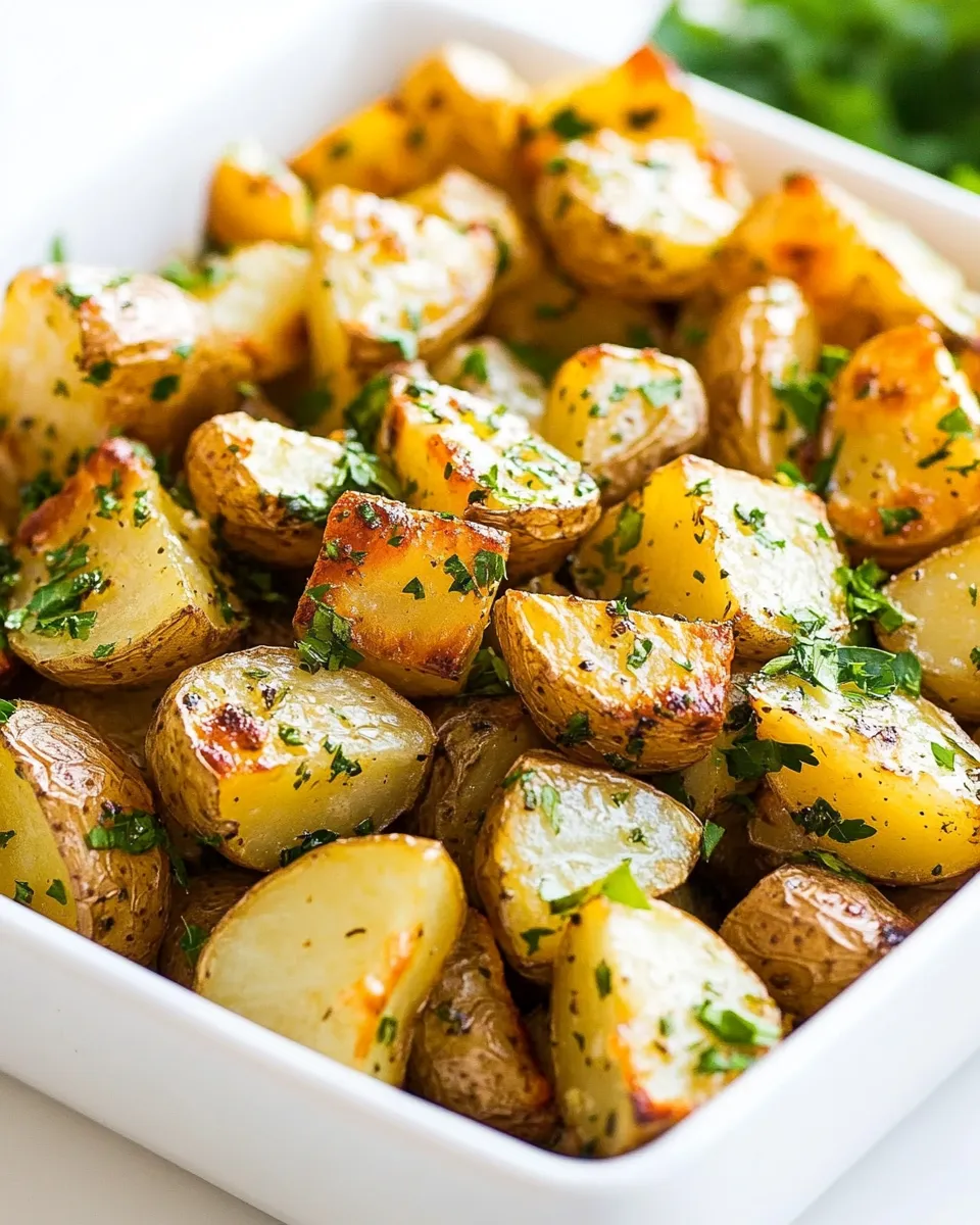 Homemade Lemon Roasted Potatoes photo